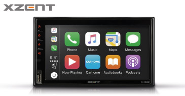 XZENT X-522: 2-DIN Infotainer mit Apple CarPlay und Google Android Auto